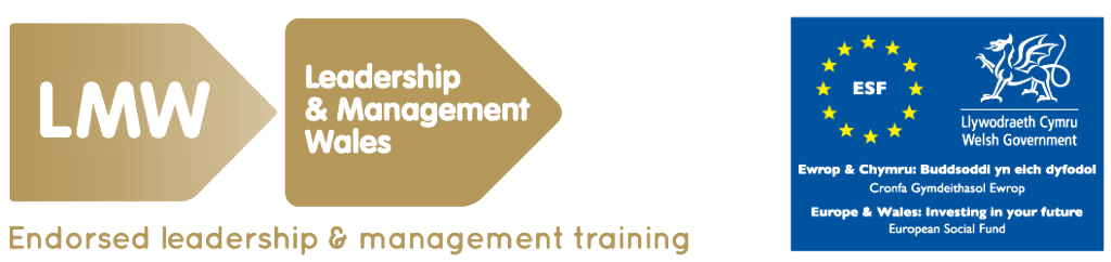 Leadership Training Development Wales - leadership and management Wales badge